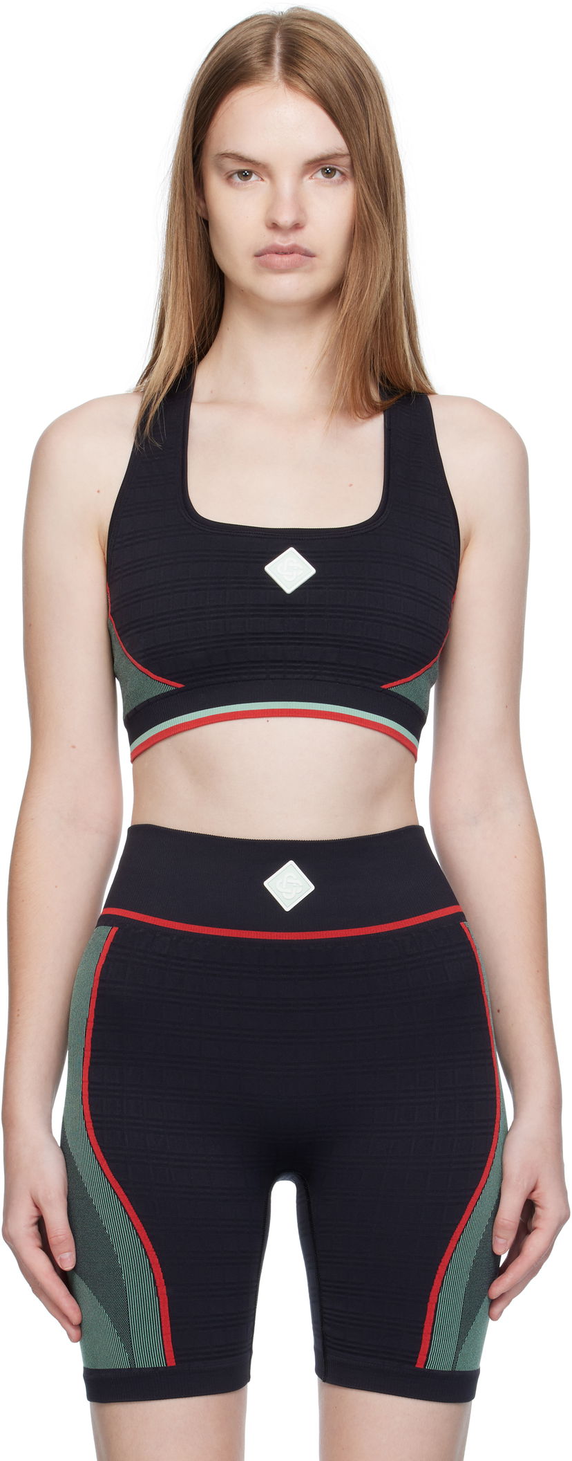 Rintaliivit Casablanca Casablanca Seamless Sports Bra Musta | WPF25-ACT-029-01