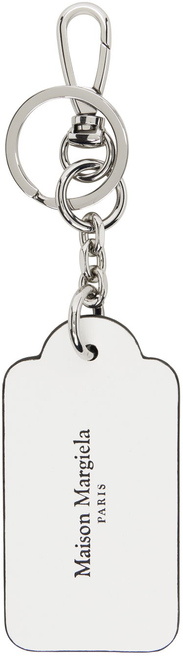 Avaimenperät Maison Margiela Tag Keychain Valkoinen | SA1UA0005 P6448