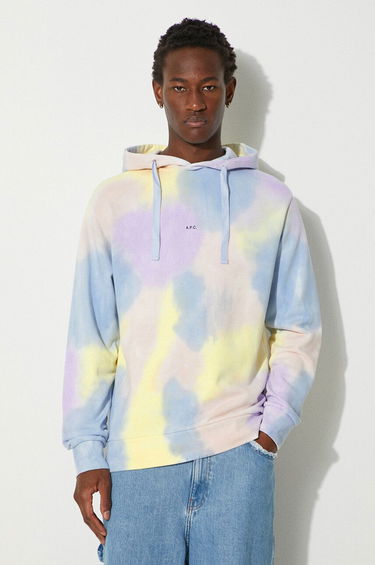 Huppari A.P.C. Hoodie Victor Multicolor Monivärinen | COEWP.H27703, 0