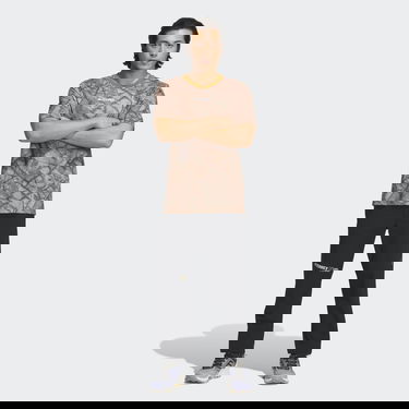 T-paita adidas Performance Terrex National Geographic Graphic Tencel Short Sleeve Tee Beige | IC4941, 4