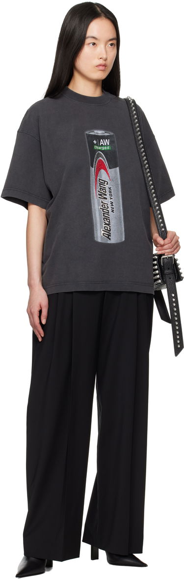 Housut Alexander Wang Alexander Wang Tropical Wool Balloon Trousers Musta | 1WC2254811, 3