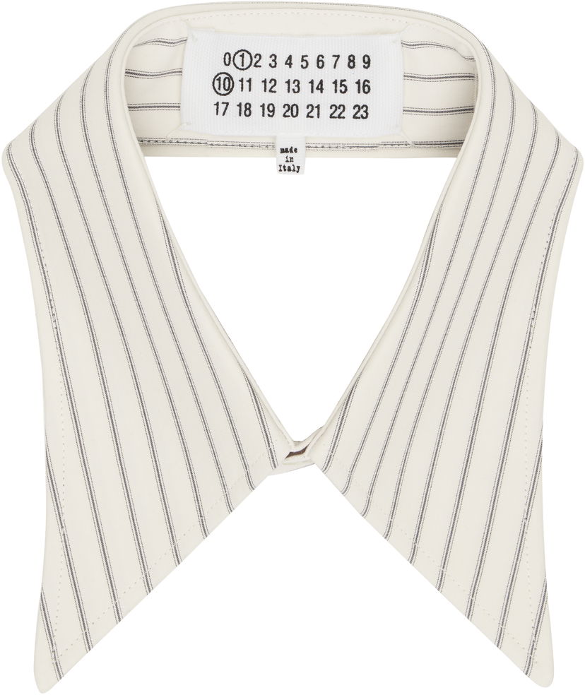 Paita Maison Margiela Maison Margiela Stripe Collar Valkoinen | S50FX0035 M35305