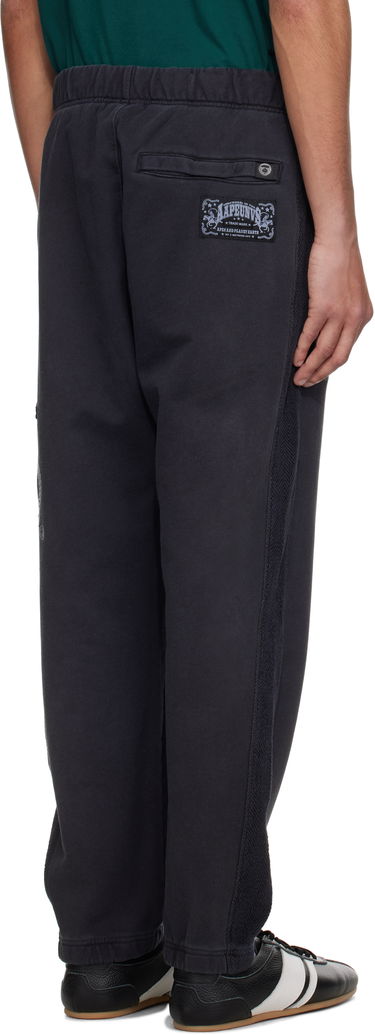 Verryttelyhousut AAPE by A Bathing Ape AAPE by A Bathing Ape 'AAPE' Main Sweatpants Musta | AAPPTMB684XXNBKL, 2