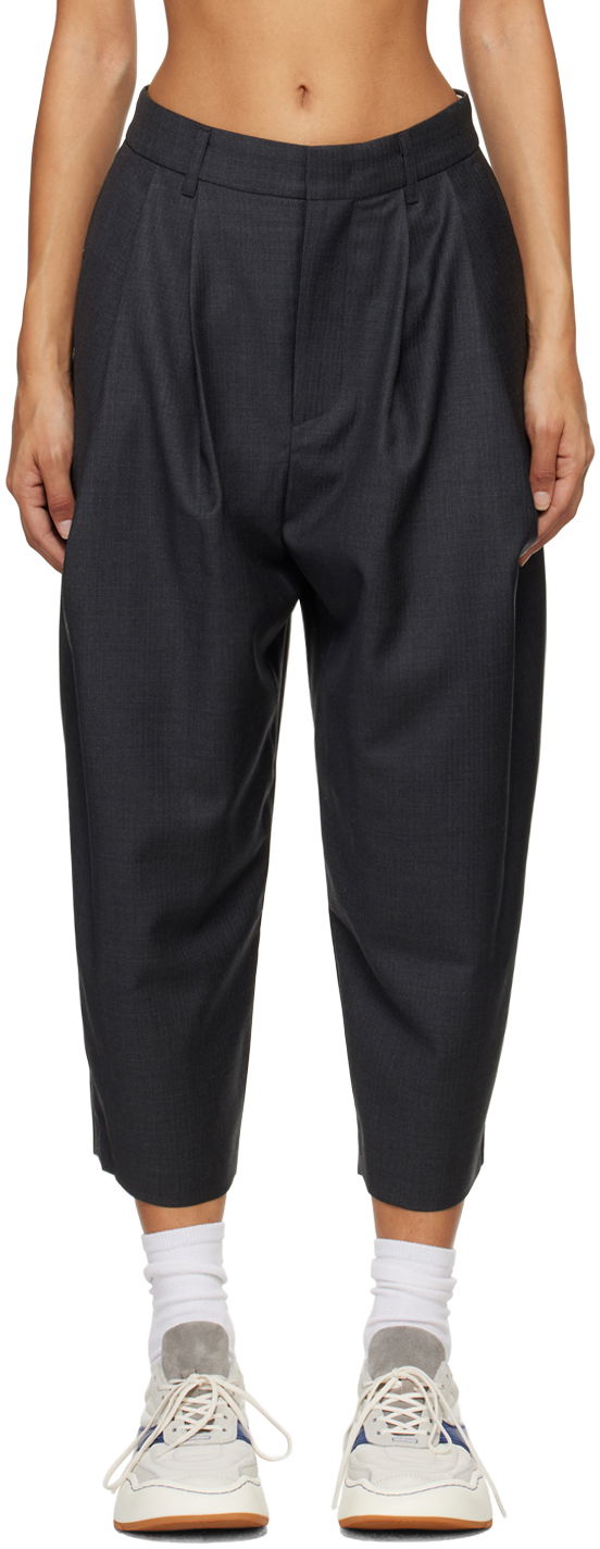 Housut ADER ERROR Tapered Slacks Musta | BM42FYSA0101GR