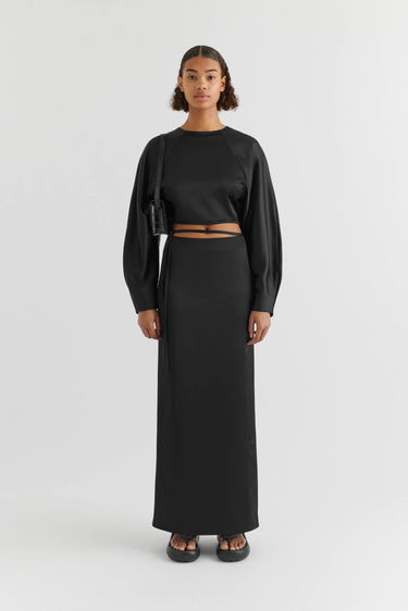 Poolopaita AXEL ARIGATO Demi Open Back Top Musta | A2118001, 4