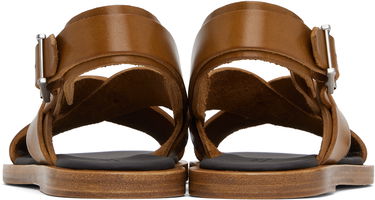 Kengänhoito A.P.C. A.P.C. Lou Sandals Ruskea | PXBVG-F51089, 1