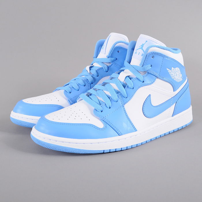 Tennarit ja kengät Jordan Air Jordan 1 Mid "UNC" Sininen | 554724-106, 1