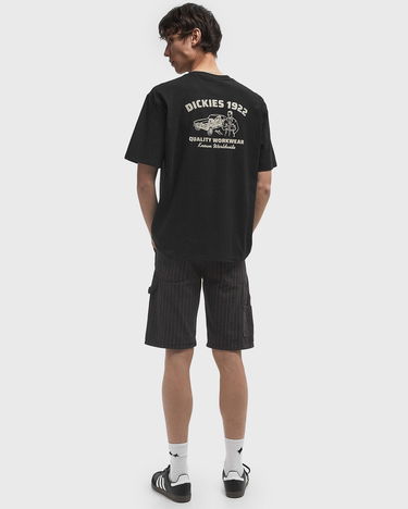 T-paita Dickies Mechanic Short Sleeve T-Shirt Musta | DK0A4Z96BLK1, 2