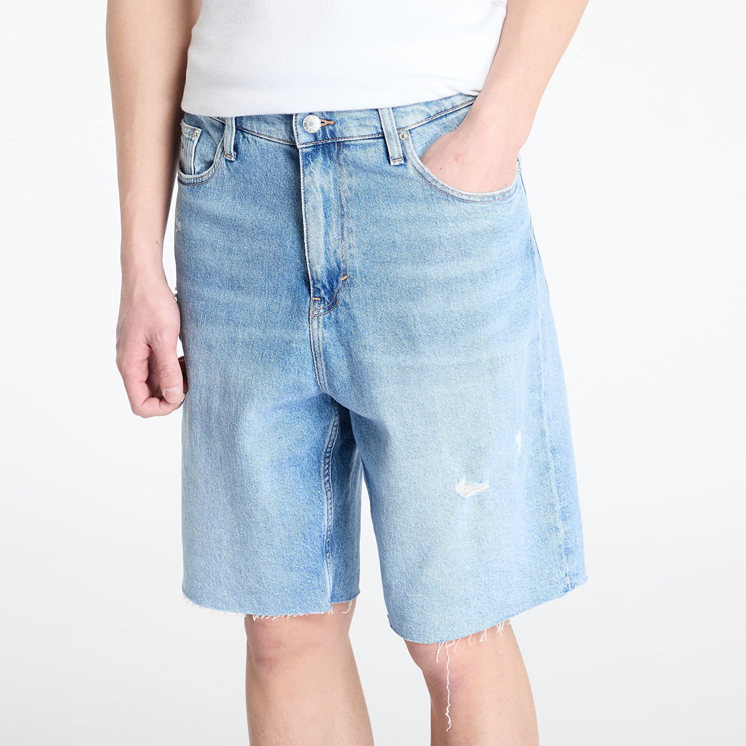 Shortsit Tommy Hilfiger Tommy Jeans Isaac Relaxed Denim Shorts Sininen | DM0DM20957 1AB, 1
