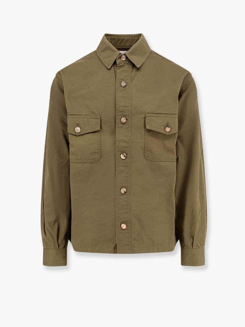 Paita Saint Laurent Saint Laurent Button-Down Shirt Vihreä | 816396Y03JC3007
