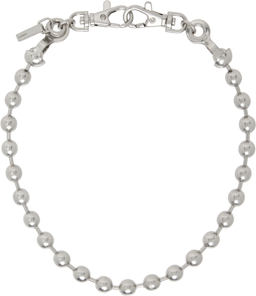 Kaulakoru We11done We11done Ball Chain Necklace Metallinen | WD-AJ0-25-587-U-SS
