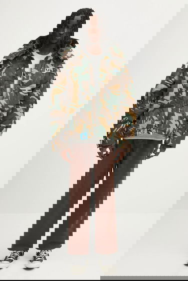 Puffer takki AAPE by A Bathing Ape AAPE Main Down Jacket Vihreä | AAPDNM7665XAN, 7