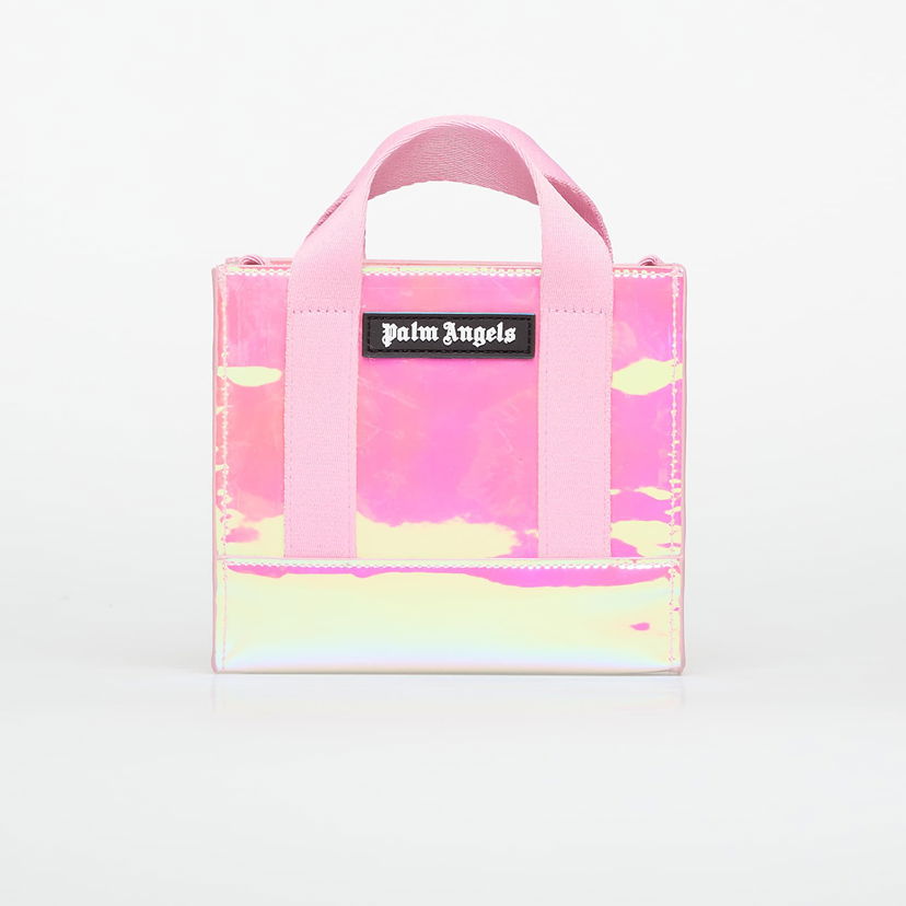 Kangaskassi Palm Angels Iridescent Mini Tote Vaaleanpunainen | PGNA003F25FAB0018110