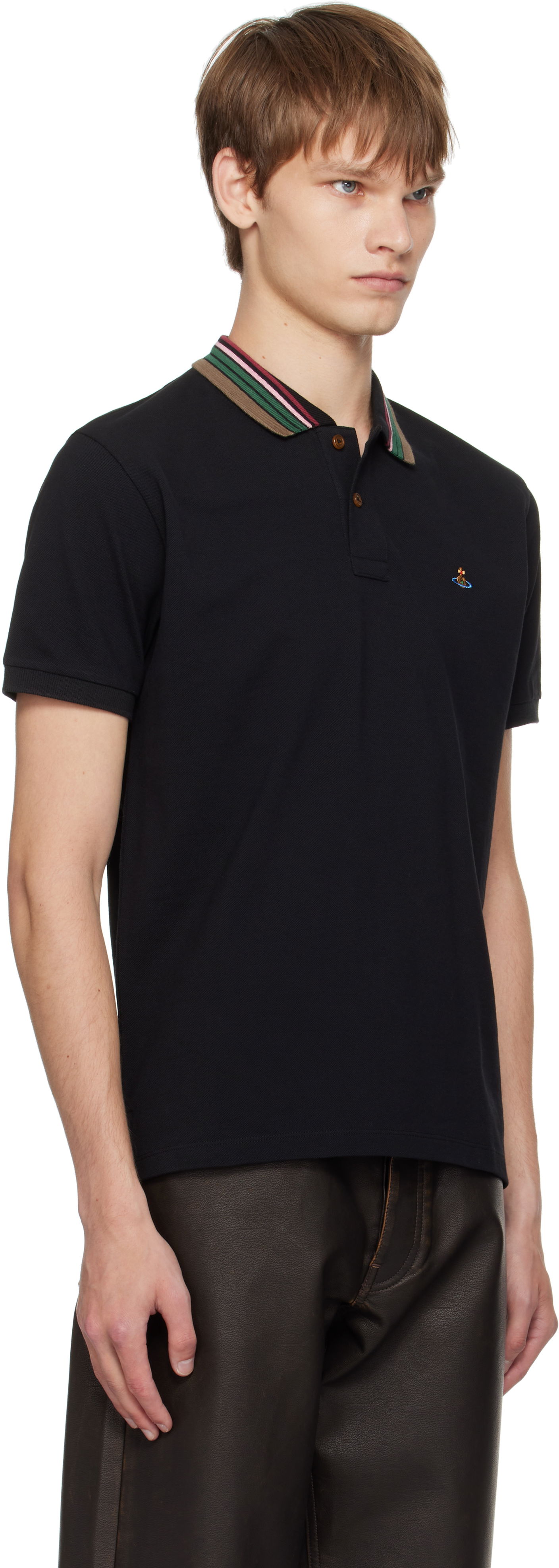 Poolopaita Vivienne Westwood Vivienne Westwood Classic Polo Musta | 2H01000P-J0009-, 1