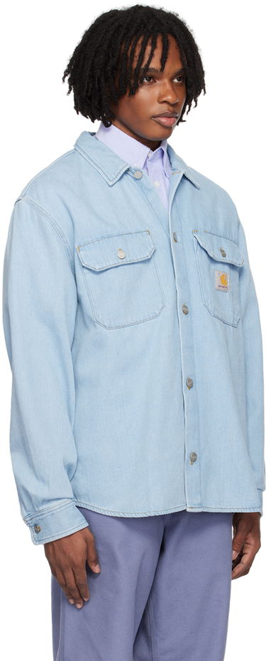 Paita Carhartt WIP Carhartt WIP Harvey Denim Overshirt Sininen | I033346, 1