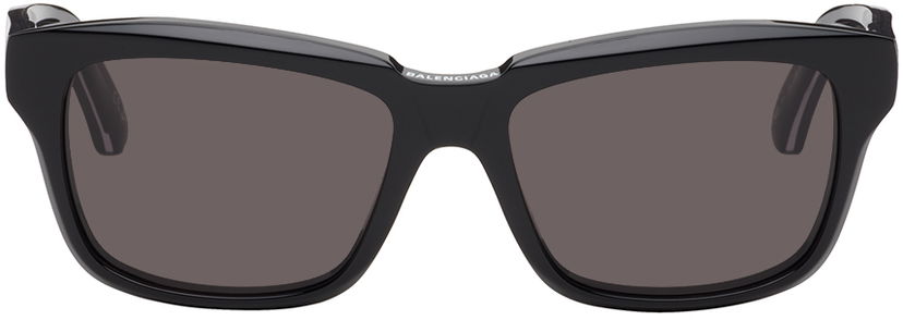 Aurinkolasit Balenciaga Square Sunglasses Musta | BB0346S-001