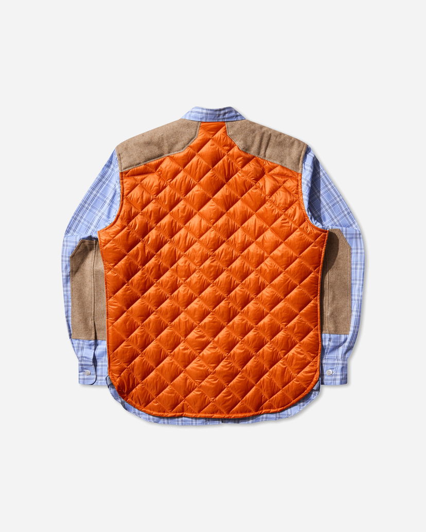 Paita Junya Watanabe Quilted Shirt Oranssi | WP-B012-W25 1