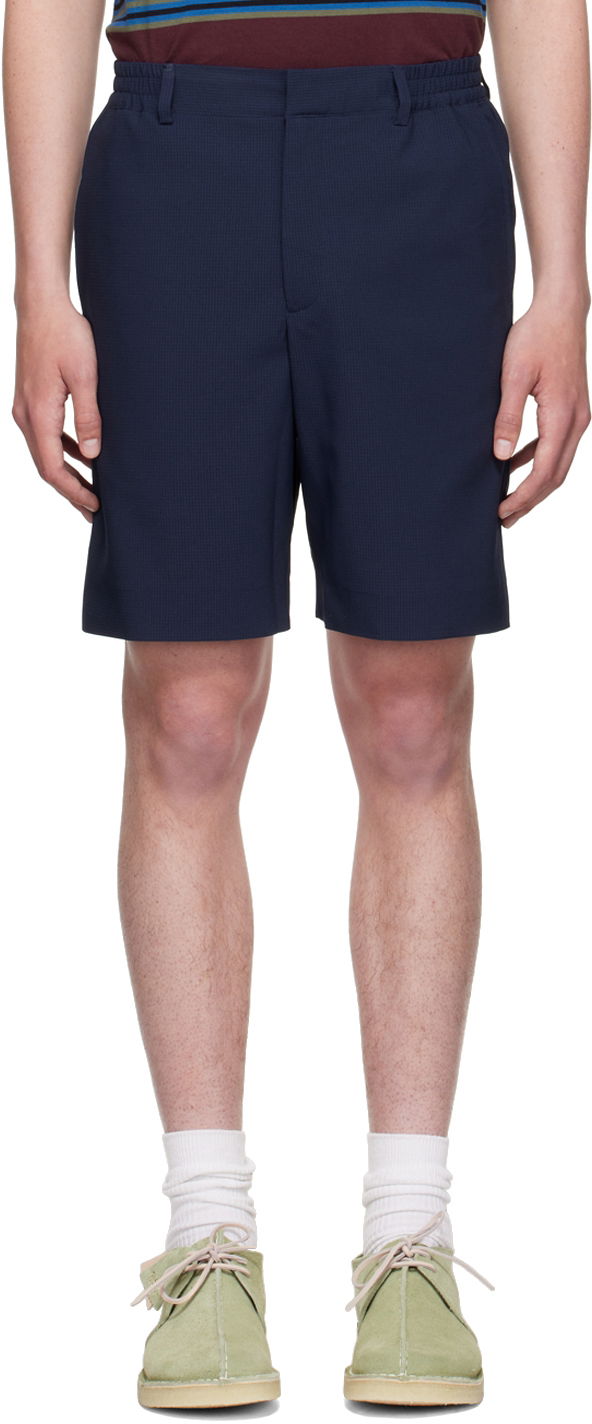 Shortsit WOOD WOOD Kent Navy Blue Shorts Tummansininen | 12225201-1281