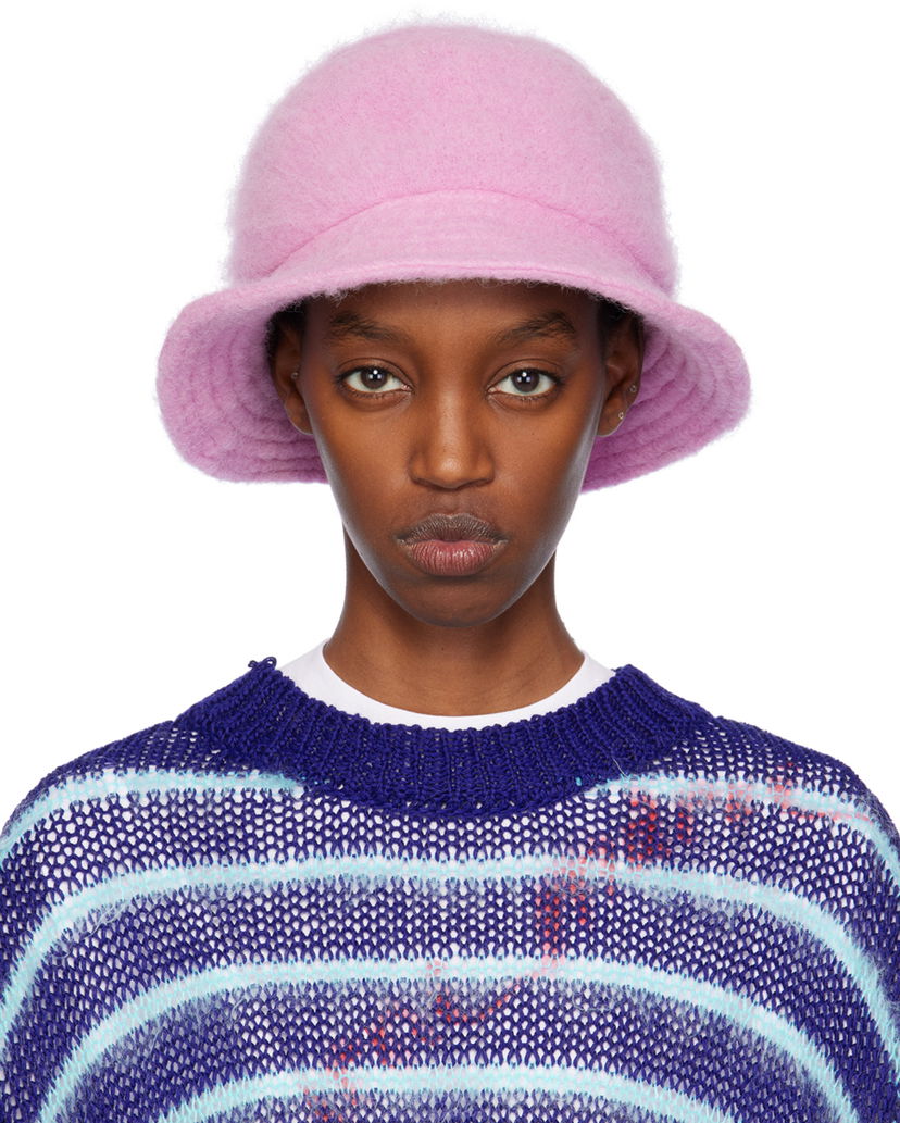 Hattu Marni SSENSE x Furry Bucket Hat Vaaleanpunainen | CLZC0090U1 UTW918