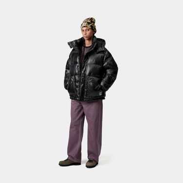 Puffer takki Carhartt WIP Benson Puffer Hooded Jacket Musta | I035370_9, 4