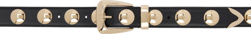 Vyöt Khaite Khaite Benny Studded Belt Musta | 10015-763