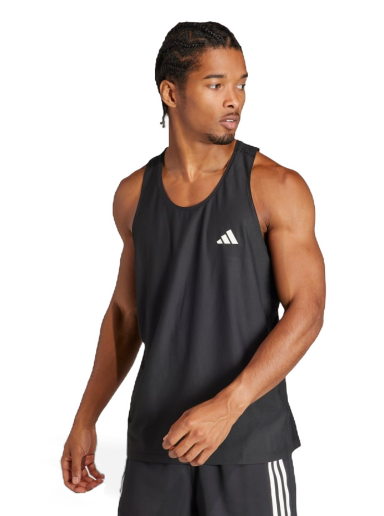 Tankkitoppi adidas Performance Own The Run Tank Top Tummansininen | IN1499