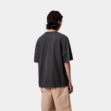 T-paita Carhartt WIP WIP S/S Hudson Pocket Tee Musta | I035140_30, 1