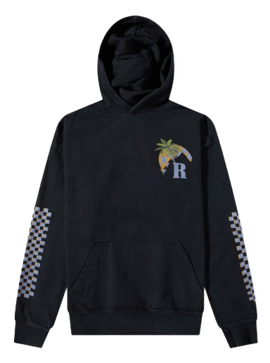 Huppari Rhude Moonlight Tropics Hoody Vintage Musta | RHPS23HO018266100610