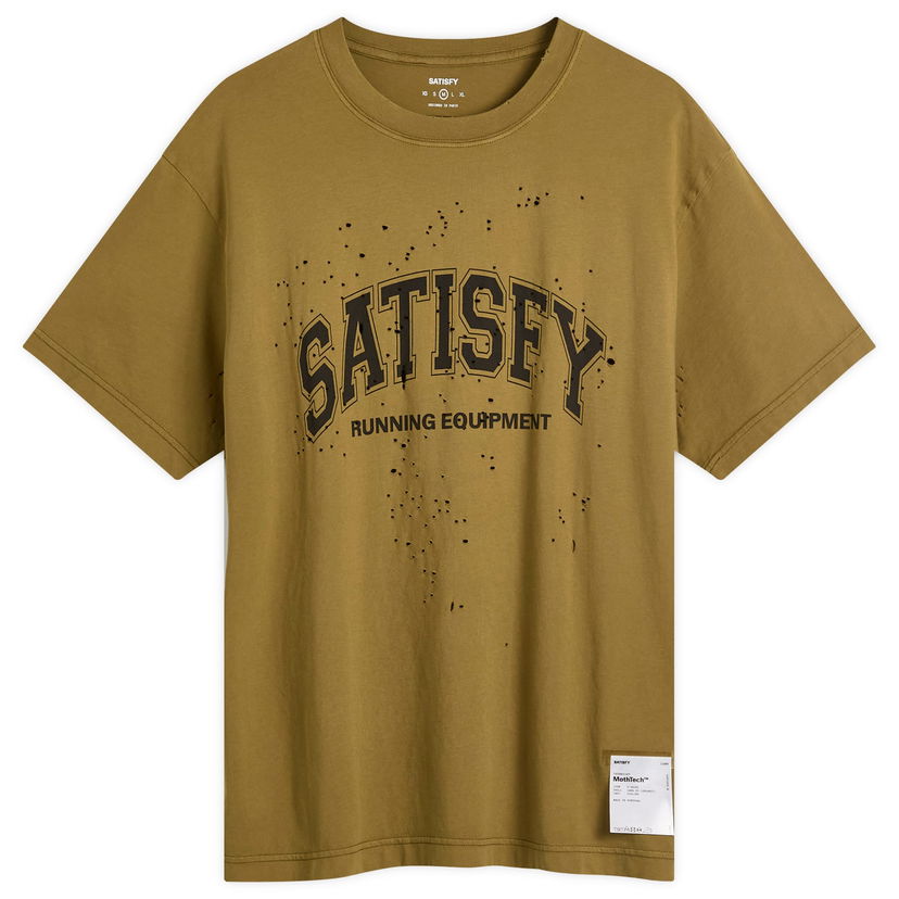 T-paita Satisfy MothTech T-Shirt Vihreä | 11006-SBMO-SAC