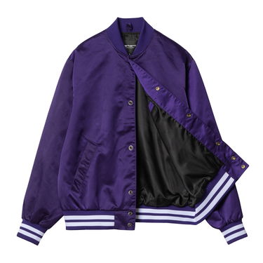 Bomber-takki Carhartt WIP Class of 89 Bomber Jacket Violetti | I032992_23O_XX, 3