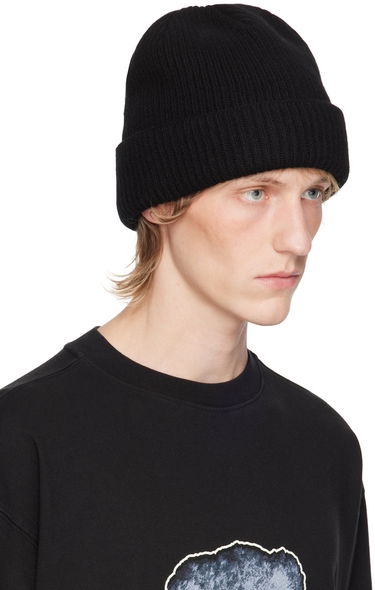 Pipo We11done Knit Beanie Musta | WD-KH2-24-644-U-BK, 1