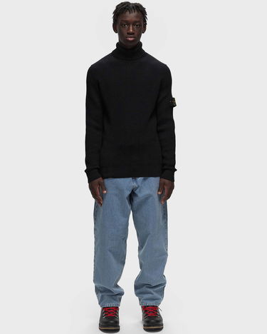 T-paita Stone Island MAGLIERIA TAGLIATA Musta | 8115552C2.A0029, 1