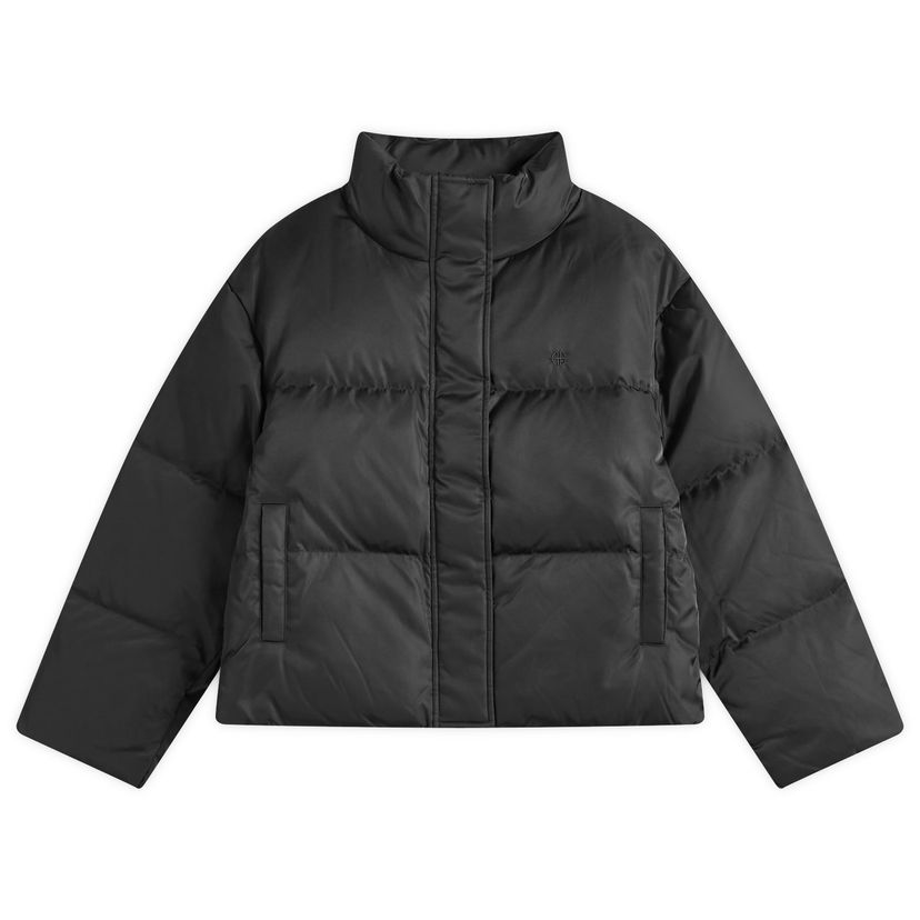 Puffer takki Anine Bing Dorian Puffer Jacket Musta | A-01-10798-BLK26
