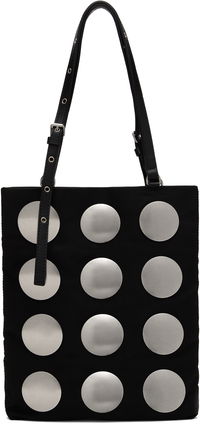 We11done Round Studded Mini Tote