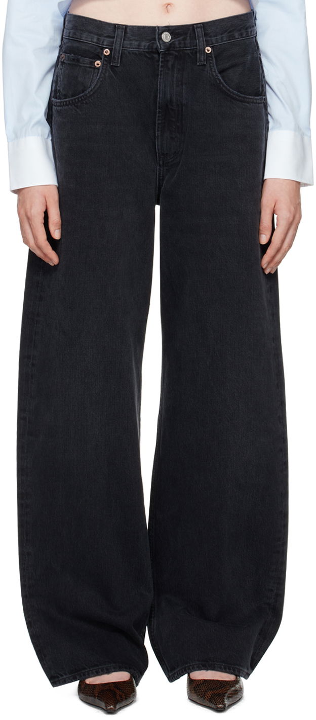 Jeans AGOLDE Low Curve Jeans Musta | A197-1157