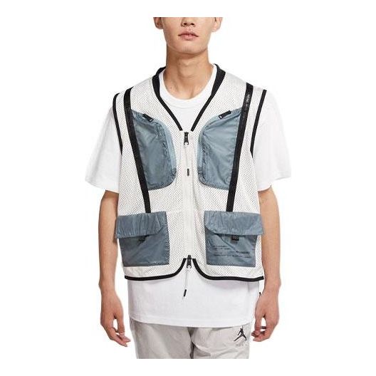 Liivi Jordan Jordan Utility Cargo Vest Valkoinen | DM1387-030
