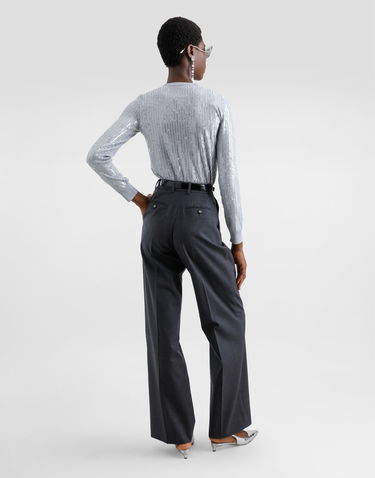 Villapaita Dolce & Gabbana Sequin Embellishment Crewneck Sweater Harmaa | FXX74ZJAIQ9N0040, 2