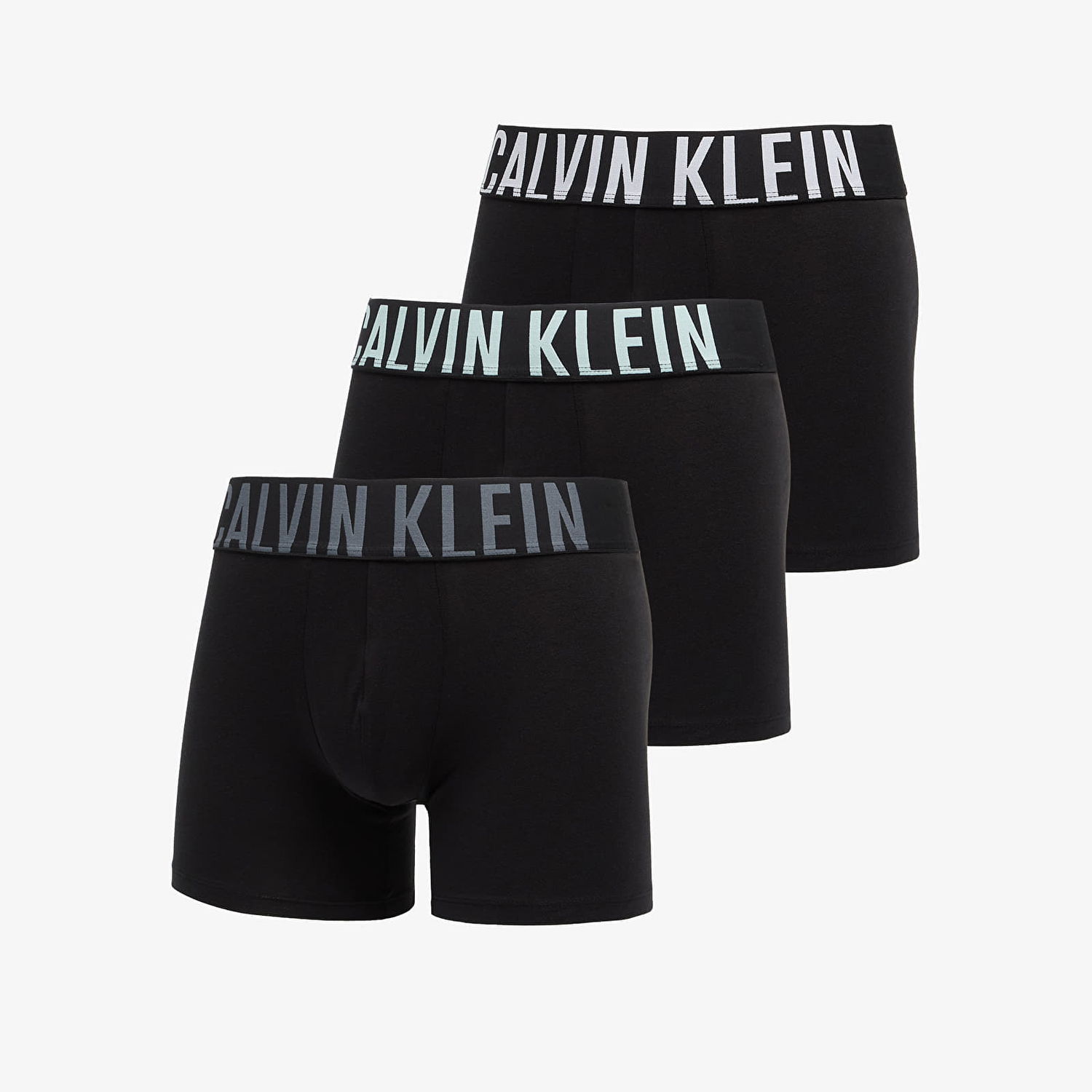 Nyrkkeilijät CALVIN KLEIN Calvin Klein Intense Power Cotton Boxer Brief 3-Pack Musta | 000NB3609A ZDO, 0