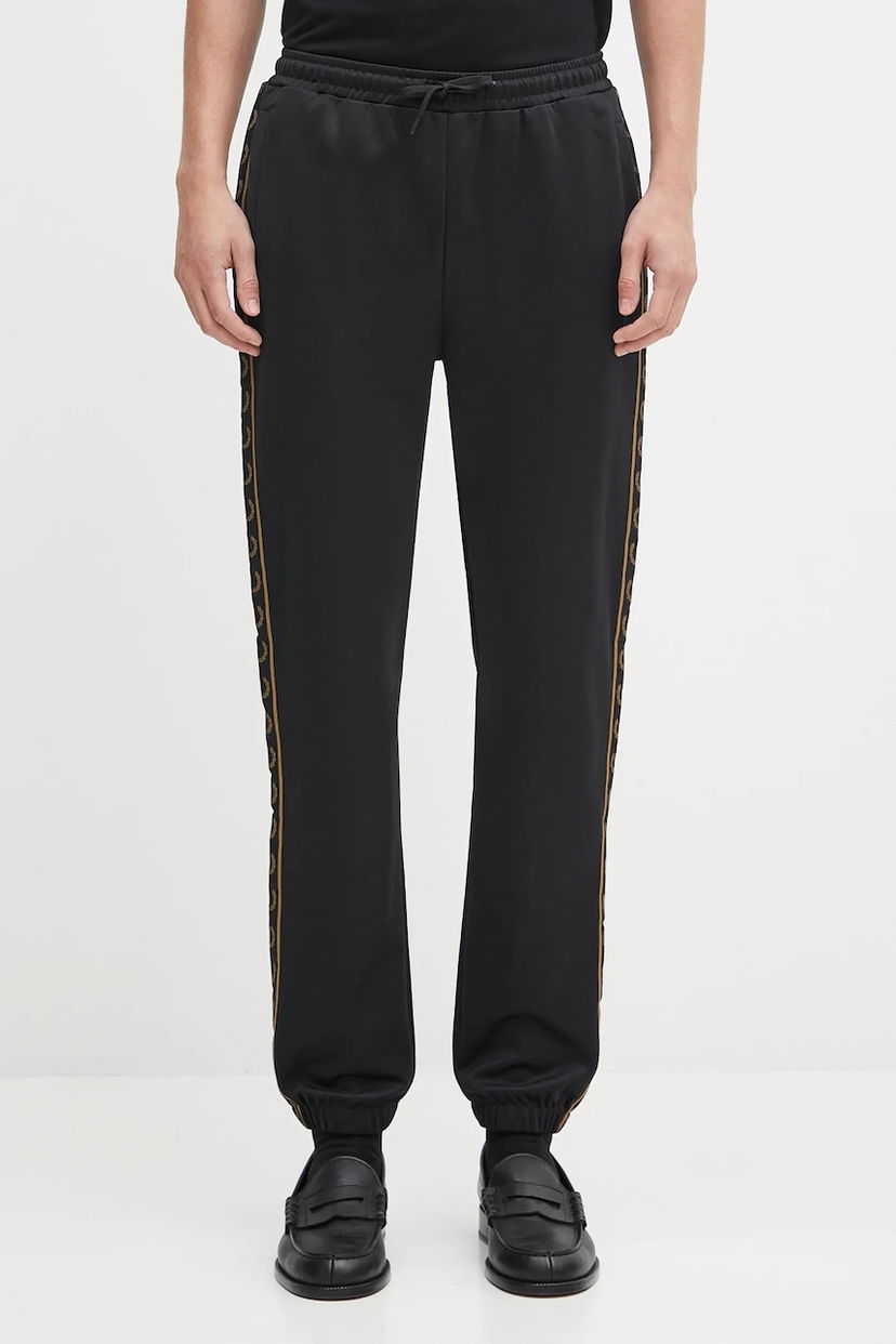 Verryttelyhousut Fred Perry Fred Perry Taped Track Pants Musta | T5507