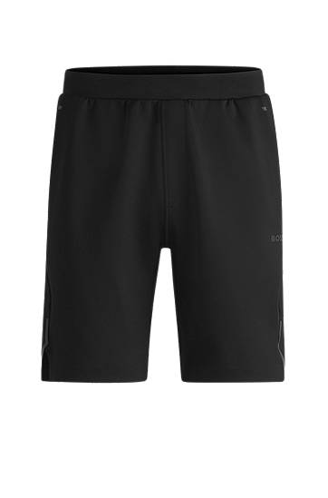 Shortsit BOSS Stretch Active Shorts with Reflective Details Musta | 50531225