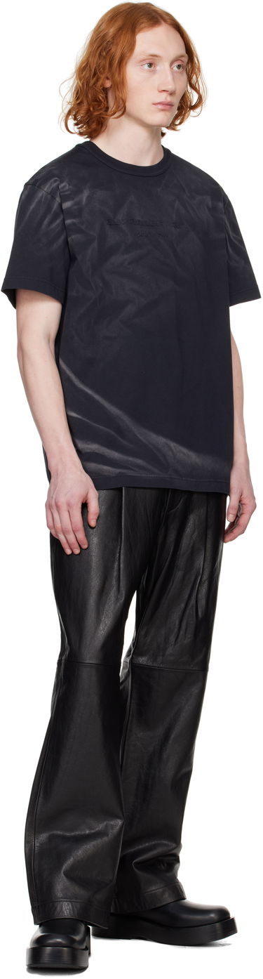 T-paita Alexander Wang Alexander Wang Logo T-Shirt Musta | UCC1251781, 3
