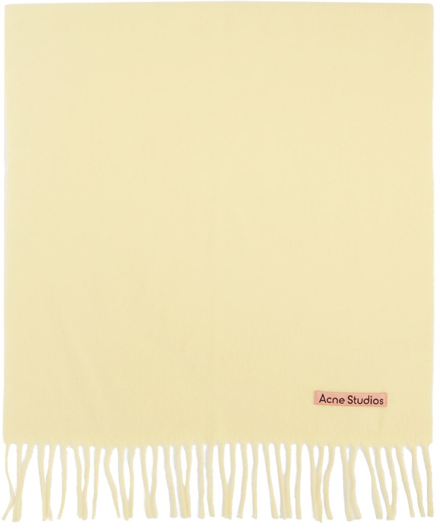 Huivi Acne Studios Wool Scarf Keltainen | CA0210-, 0
