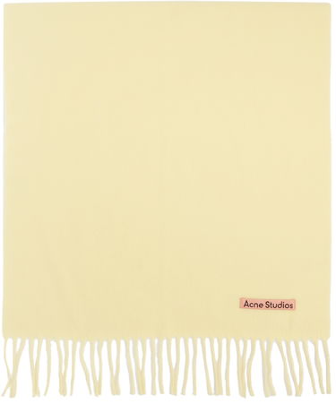Huivi Acne Studios Wool Scarf Keltainen | CA0210-, 0