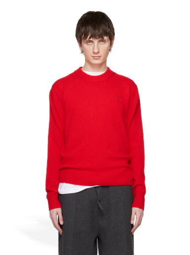 Villapaita AMI SSENSE x Sweater Punainen | HKS017.KN0001