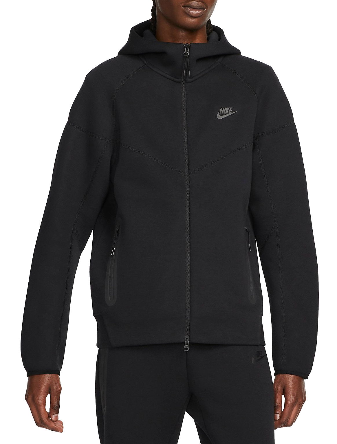 Huppari Nike Tech Fleece Windrunner Musta | fb7921-010, 0