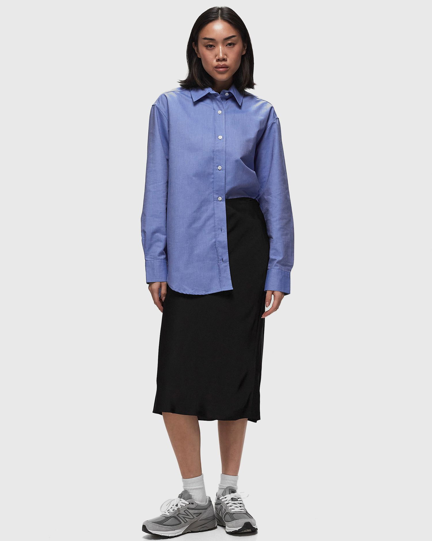 Hame Samsoe Samsoe Samsøe & Samsøe SAAGNETA Midi Skirt Musta | F10000028-BLACK, 1