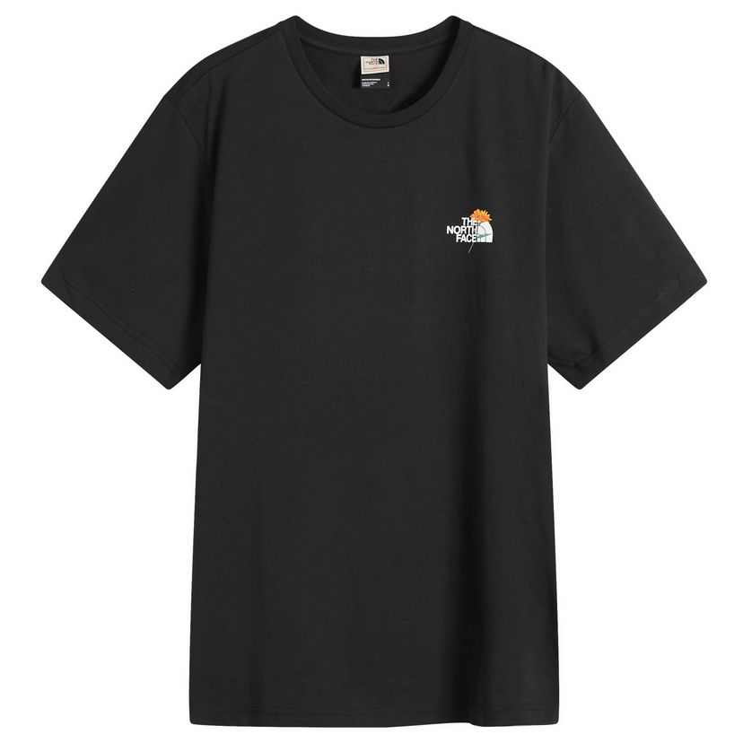 T-paita The North Face Men's UTMB T-Shirt, Size Small Musta | NF0A8F65JK3
