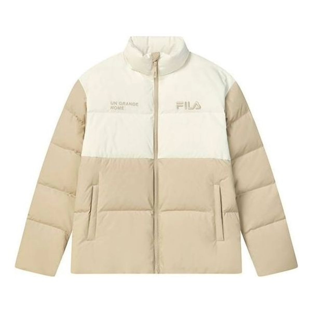 Puffer takki FILA Down Jacket Beige | F11U249903F-LK, 0