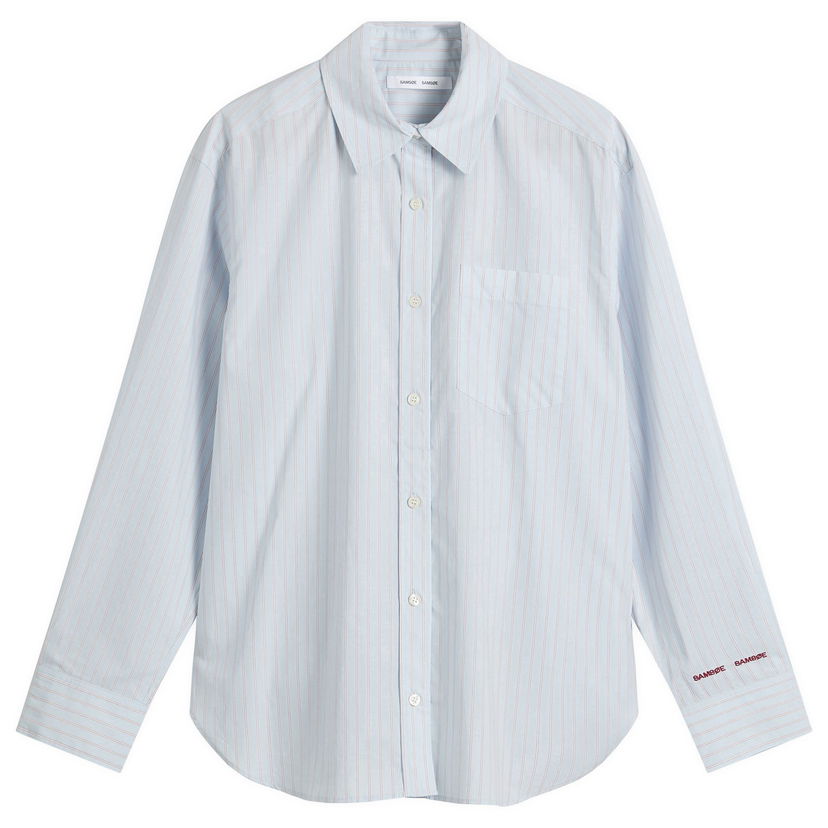 Paita Samsoe Samsoe Salova Stripe Shirt Sininen | F25400059-CLR002401