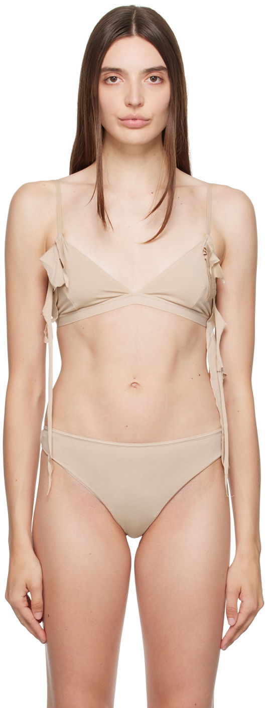 Rintaliivit Baserange Baserange Autem Triangle Bra Beige | BRAU-BL-WI23